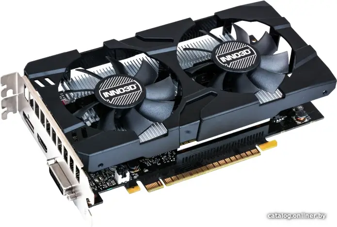 Купить Видеокарта Inno3D GeForce GTX 1050 Ti X2 4GB GDDR5 N105T-3DDV-M5CM, цена, опт и розница