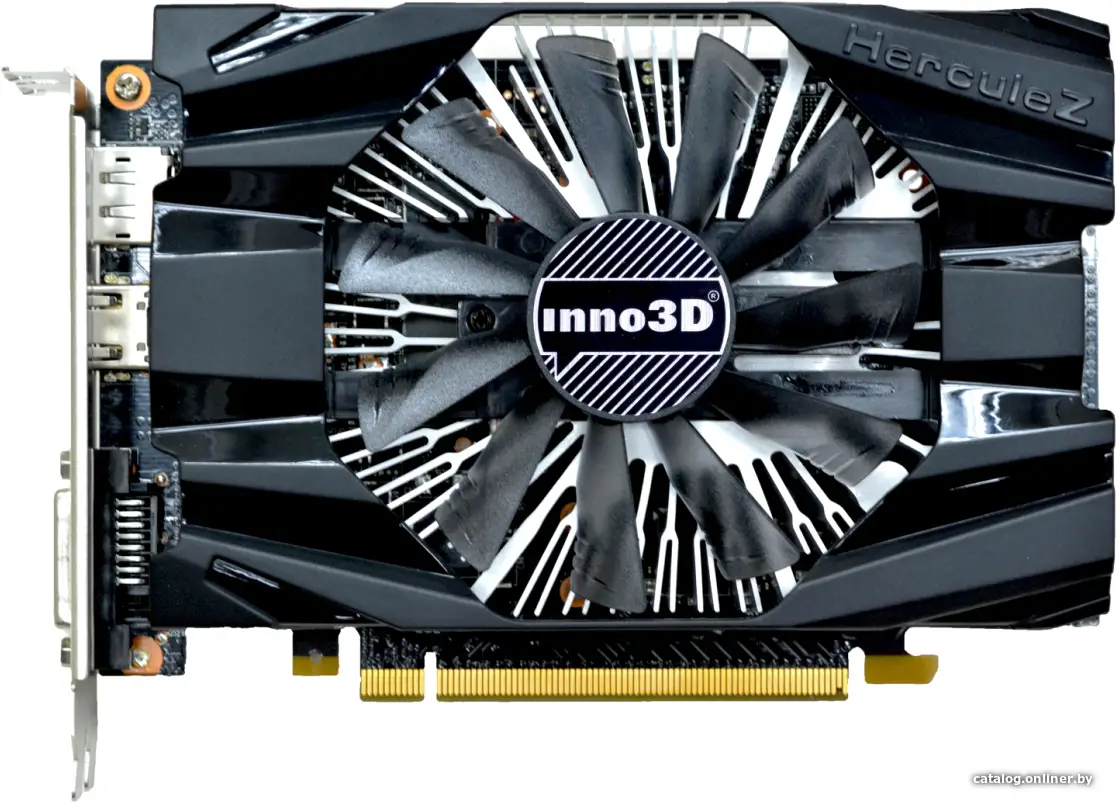 Купить Видеокарта Inno3D GeForce GTX 1060 Compact 6GB GDDR5 [N1060-6DDN-N5GM], цена, опт и розница