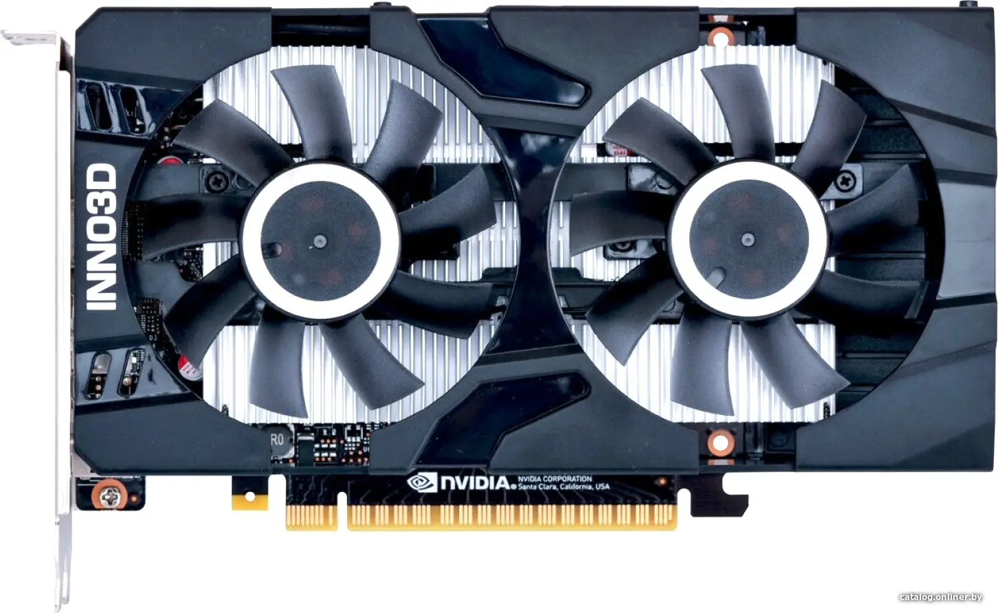 Купить Видеокарта Inno3D GeForce GTX 1650 Twin X2 OC 4GB GDDR5 N16502-04D5X-1510VA25, цена, опт и розница