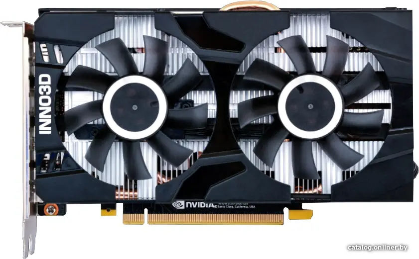 Купить Видеокарта Inno3D GeForce GTX 1660 Twin X2 6GB GDDR5 N16602-06D5-1510VA15, цена, опт и розница