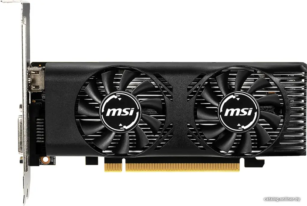 Купить Видеокарта MSI GeForce GTX 1650 LP OC 4GB GDDR5, цена, опт и розница