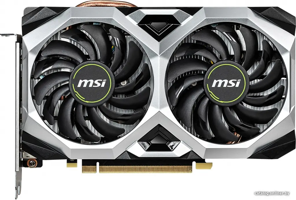 Купить Видеокарта MSI GeForce RTX 2060 Ventus OC 6GB GDDR6, цена, опт и розница