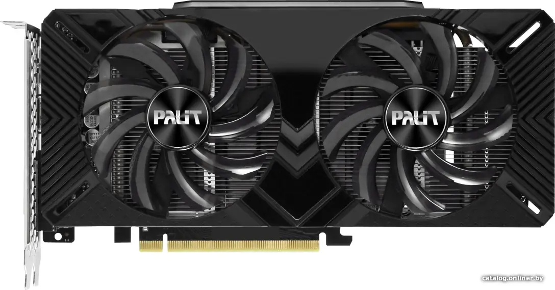 Купить Видеокарта Palit GeForce RTX 2060 Dual OC 6GB GDDR6 NE62060S18J9-1160A, цена, опт и розница