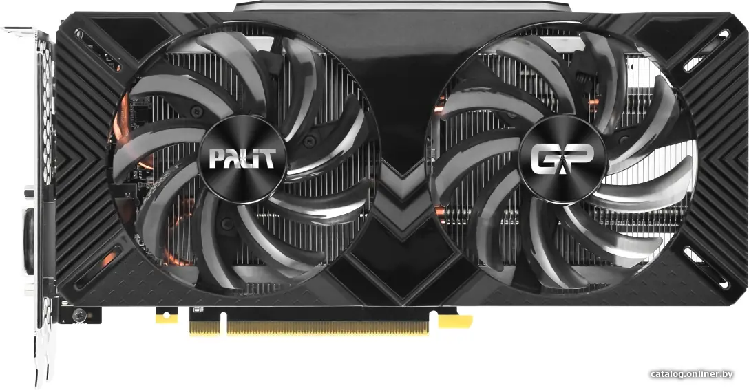 Купить Видеокарта Palit GeForce RTX 2070 Dual 8GB GDDR6 NE62070015P2-1062A, цена, опт и розница