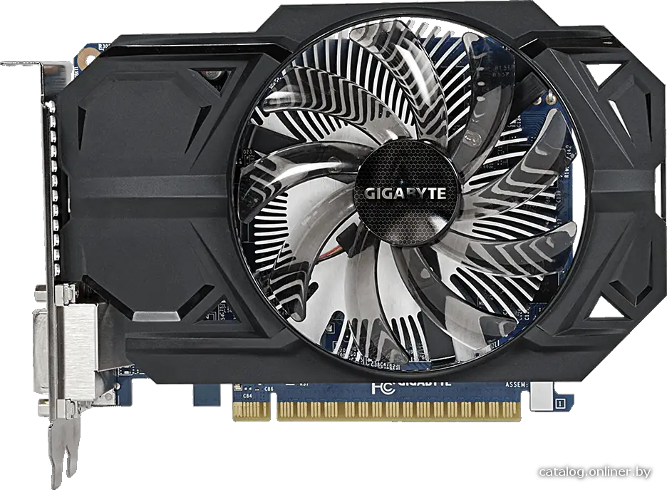 Купить В/карта GTX750 Ti OC 1Gb [PCI-E] DDR-5 GIGABYTE [GV-N75TOC-1GI 2.0] (RTL) DualDVI+DualHDMI, цена, опт и розница