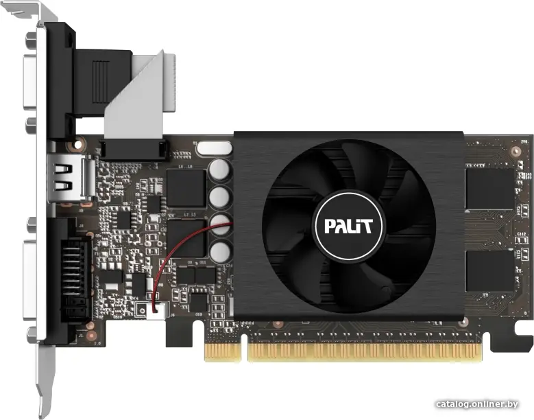 Купить Видеокарта Palit GeForce GT 710 1GB GDDR5 NE5T7100HD06-2081F, цена, опт и розница