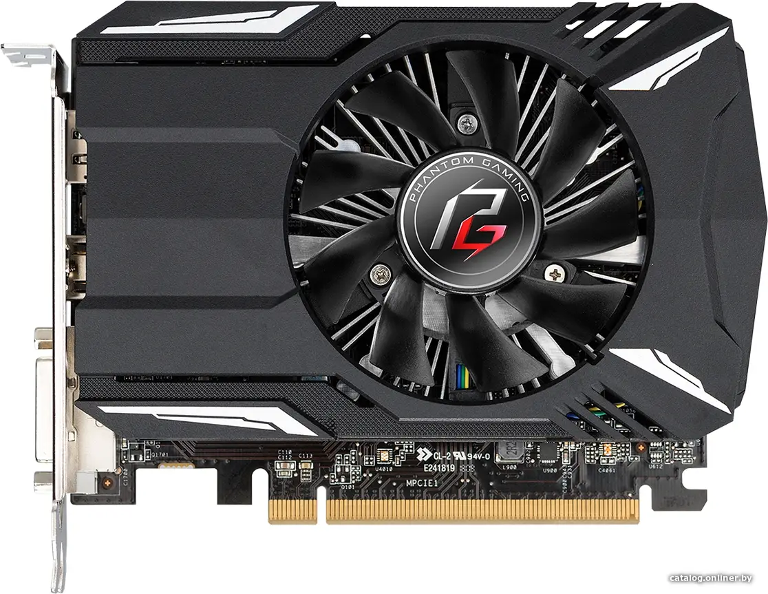 Купить Видеокарта ASRock Phantom Gaming Radeon RX550 2GB GDDR5, цена, опт и розница