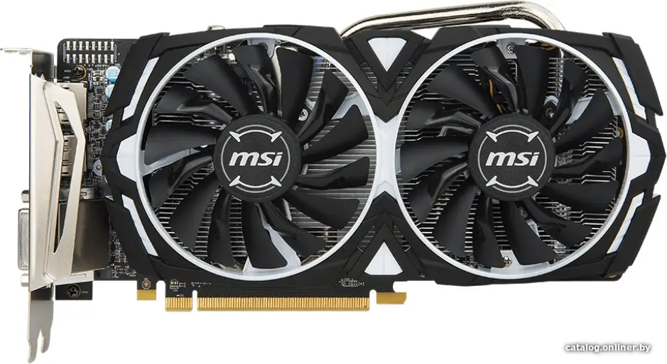 Купить Видеокарта MSI Radeon RX 570 Armor OC 8GB GDDR5, цена, опт и розница