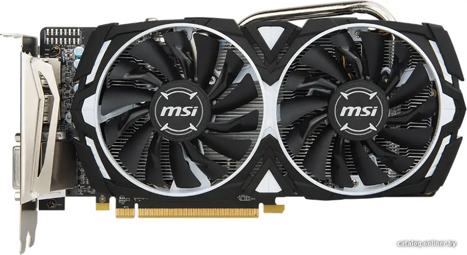 Видеокарта MSI Radeon RX 580 Armor OC 8GB GDDR5 [RX 580 ARMOR 8G OC]