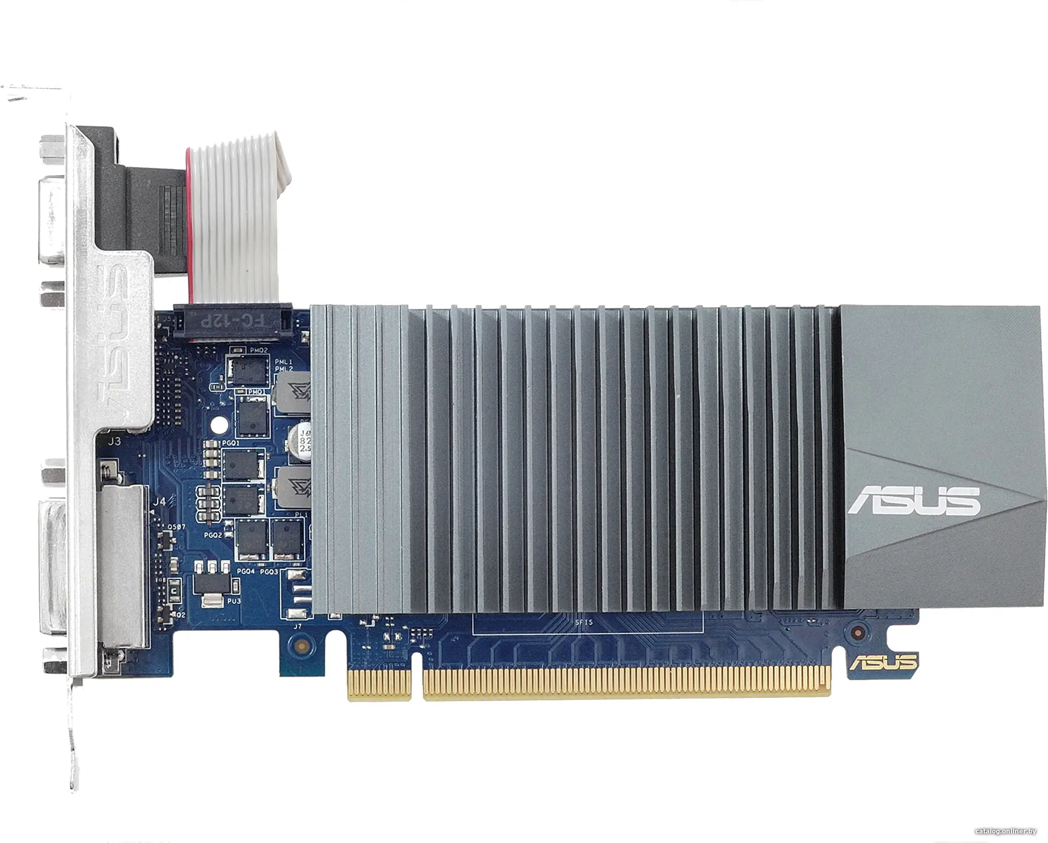 Купить Видеокарта ASUS GeForce GT 710 LP 1GB GDDR5, цена, опт и розница