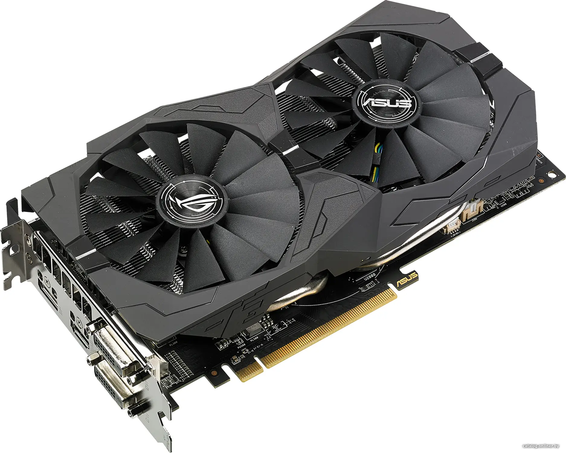 Купить Видеокарта ASUS ROG Strix Radeon RX 570 Gaming OC Edition 4GB GDDR5, цена, опт и розница