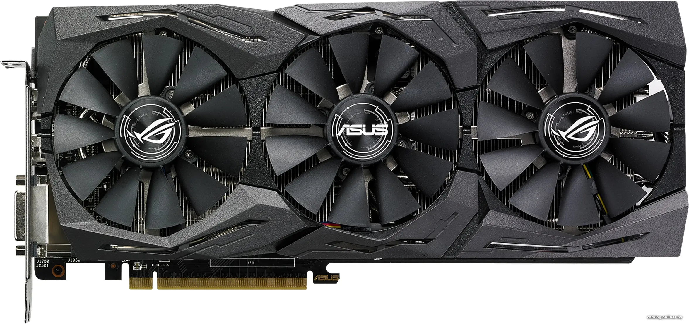 Купить Видеокарта ASUS ROG Strix Radeon RX 580 TOP edition 8GB GDDR5, цена, опт и розница