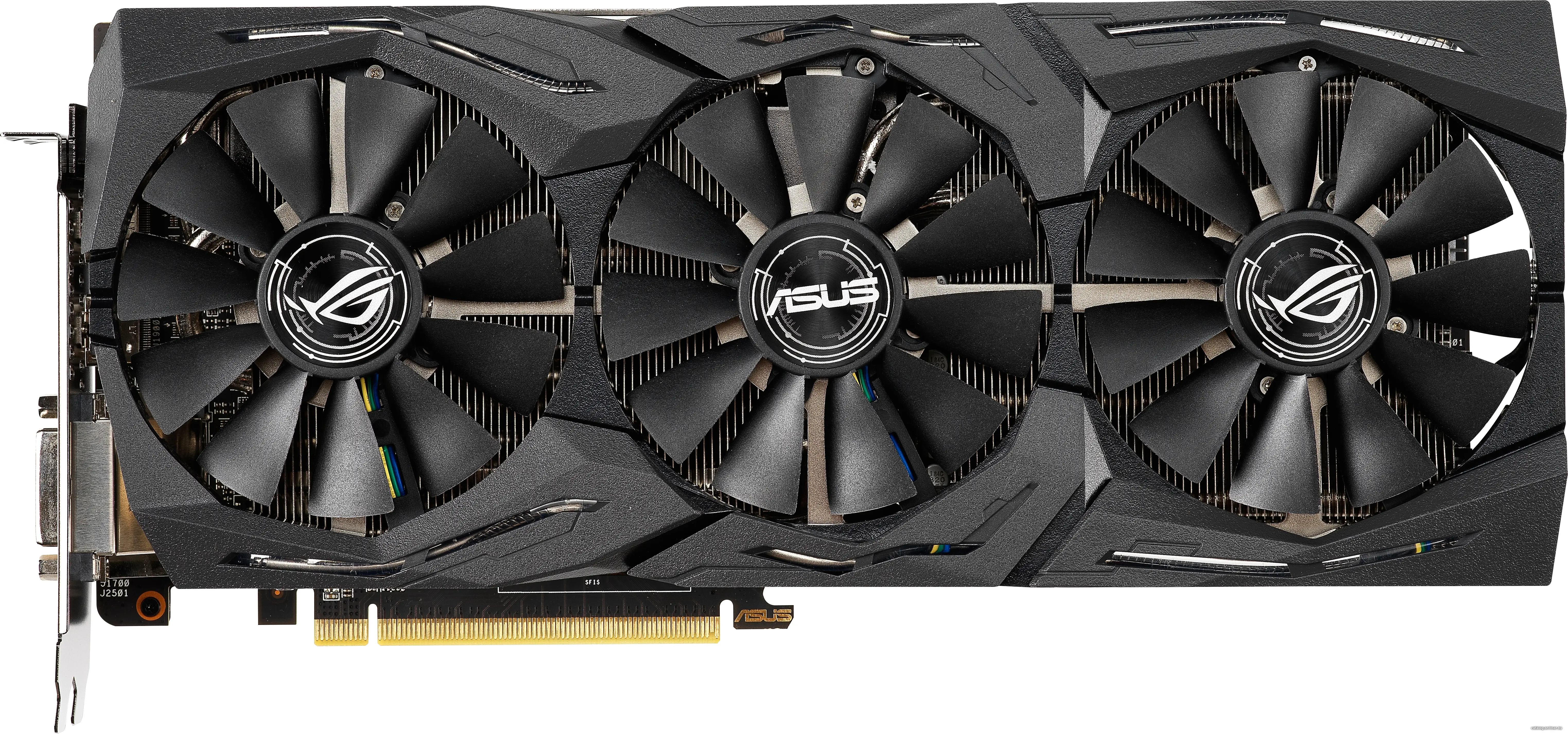 Купить Видеокарта ASUS ROG Strix RX 590 8GB GDDR5 ROG-STRIX-RX590-8G-GAMING, цена, опт и розница