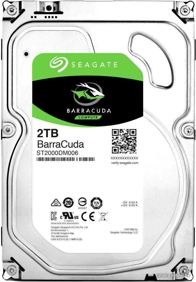 Купить Жесткий диск Seagate Barracuda 2TB [ST2000DM006], цена, опт и розница