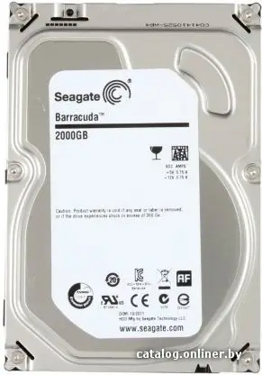 Купить Жесткий диск Seagate Barracuda 7200.14 2000GB (ST2000DM001), цена, опт и розница