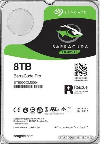 Купить Жесткий диск Seagate Barracuda Pro 8TB ST8000DM0004, цена, опт и розница