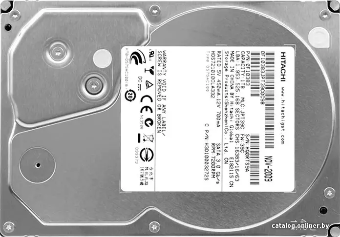 Жесткий диск Hitachi Deskstar 7K1000.C 500GB (HDS721050CLA662)