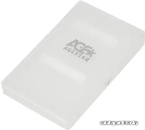 Купить Бокс для жесткого диска AgeStar SUBCP1 White, цена, опт и розница