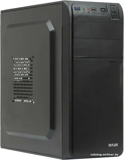 Корпус Miditower Delux [DW600] Black ATX 500W