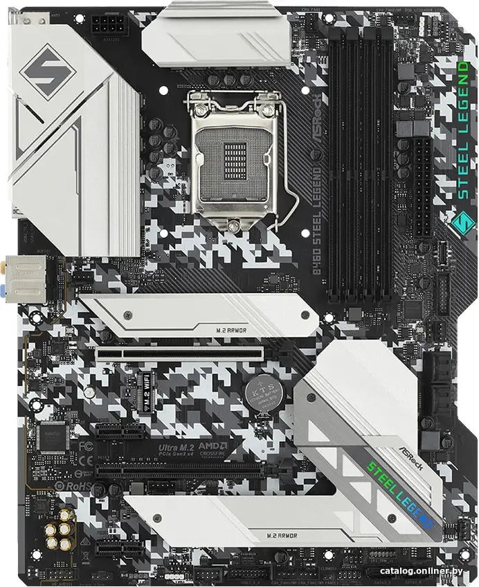 Купить Материнская плата ASRock B460 Steel Legend, цена, опт и розница