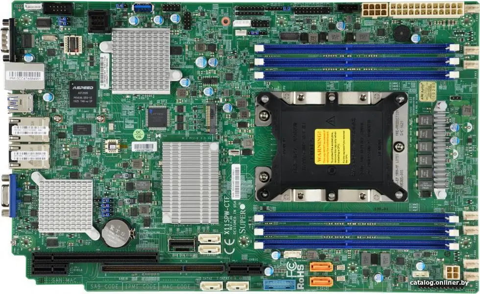 Купить Материнская плата Supermicro MBD-X11SPW-CTF, цена, опт и розница