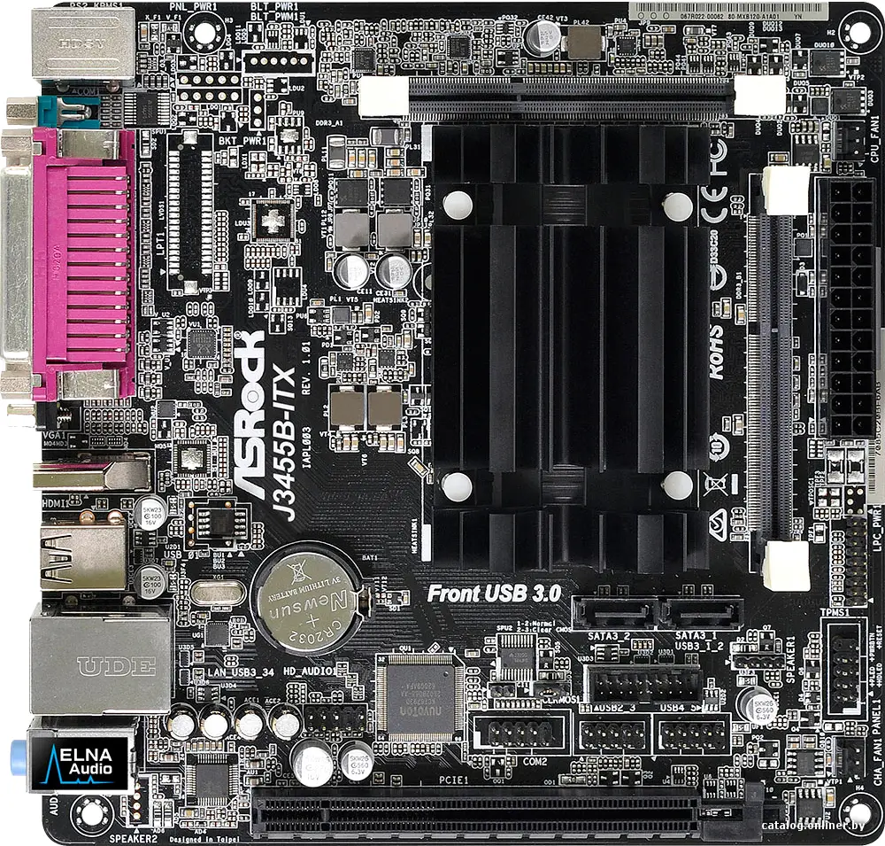 Материнская плата ASRock J3455B-ITX