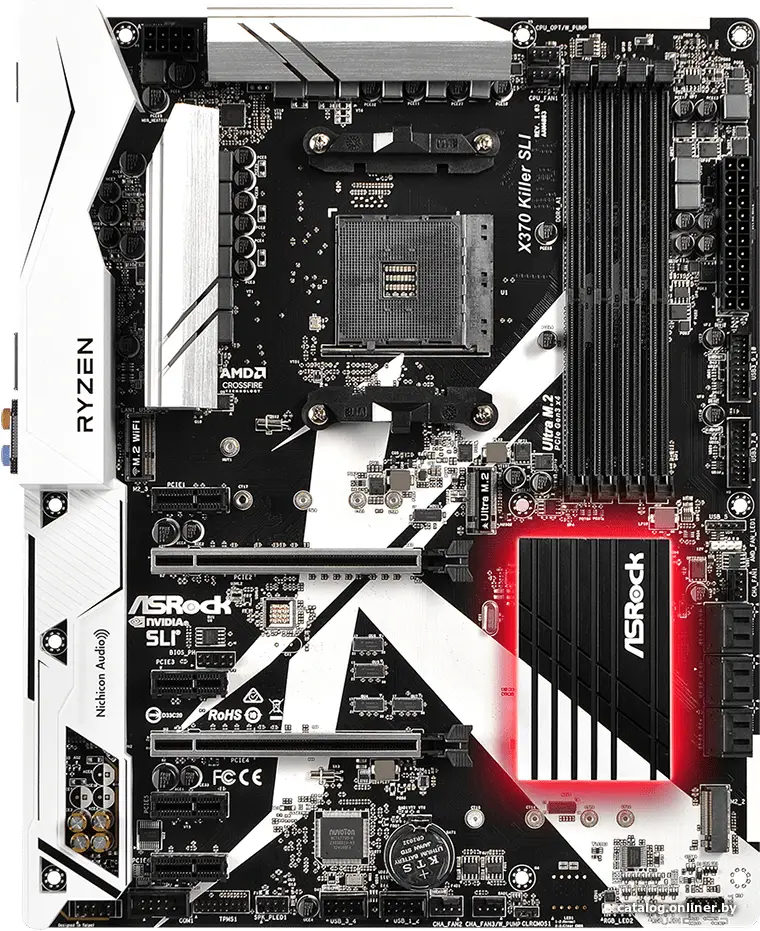 Купить Материнская плата ASRock X370 Killer SLI, цена, опт и розница