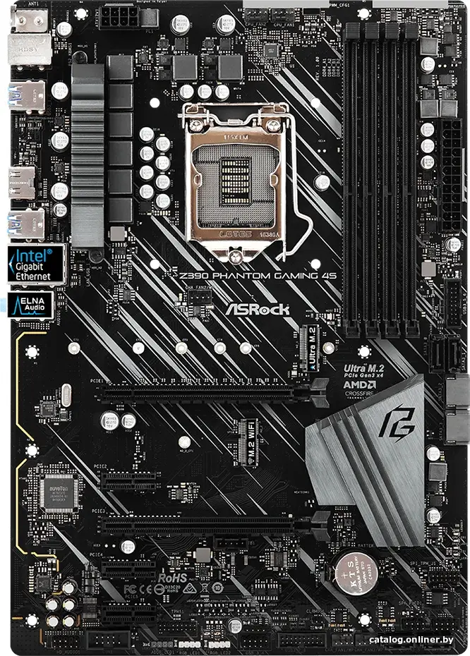 Купить Материнская плата ASRock Z390 Phantom Gaming 4, цена, опт и розница