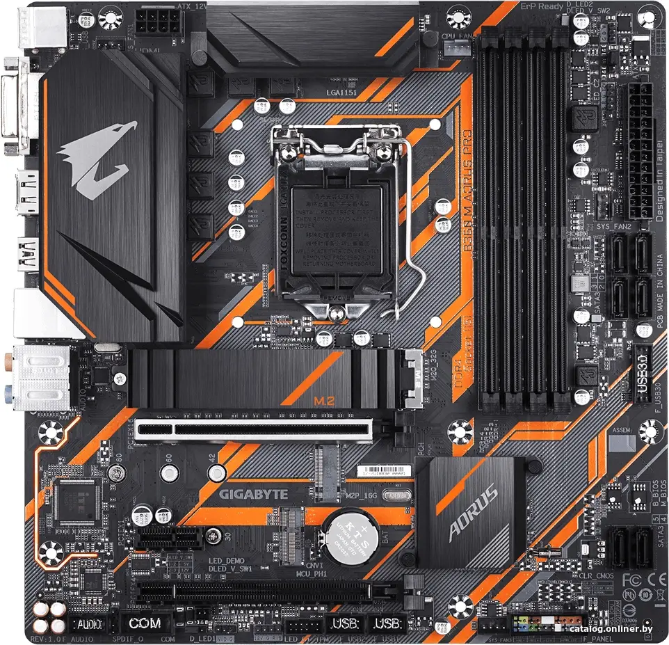 Купить Материнская плата Gigabyte B360 M Aorus Pro (rev. 1.0), цена, опт и розница