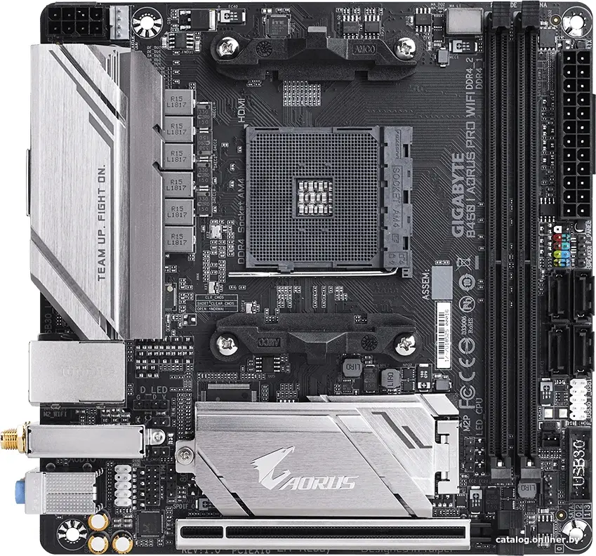 Купить Материнская плата Gigabyte B450 Aorus Pro (rev. 1.0), цена, опт и розница