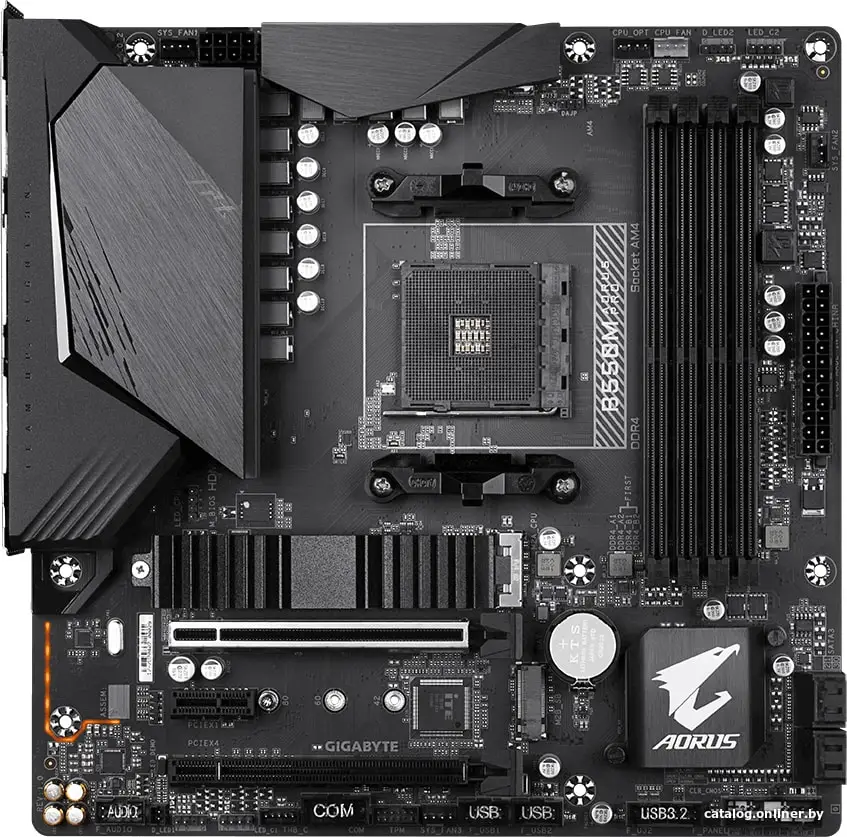 Купить Материнская плата Gigabyte B550M Aorus Pro (rev. 1.0), цена, опт и розница