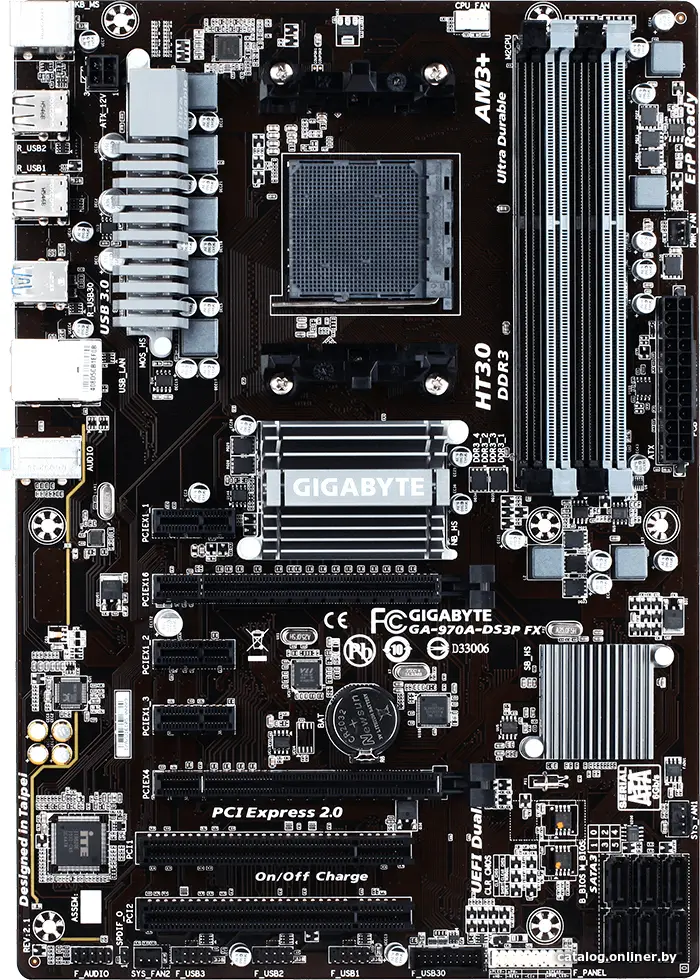 Купить Материнская плата Gigabyte GA-970A-DS3P (rev. 2.1), цена, опт и розница