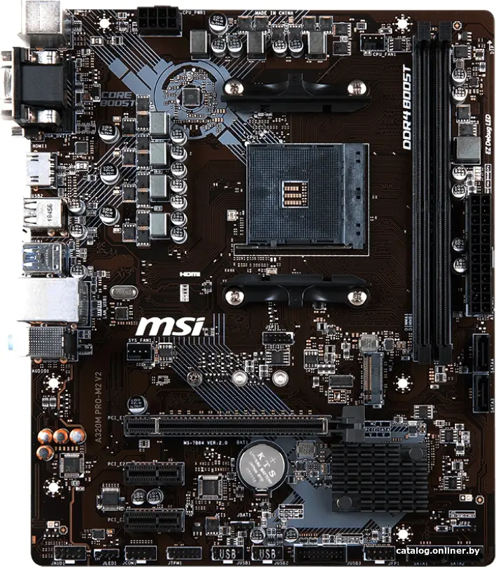 Материнская плата MSI A320M PRO-M2