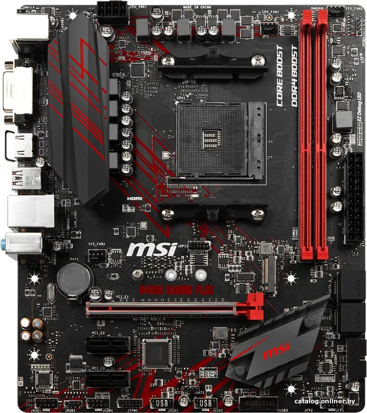 Купить Материнская плата MSI B450 Gaming Plus, цена, опт и розница