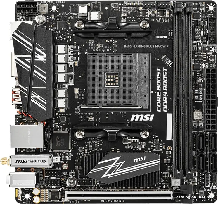 Материнская плата MSI B450 Gaming Plus Max