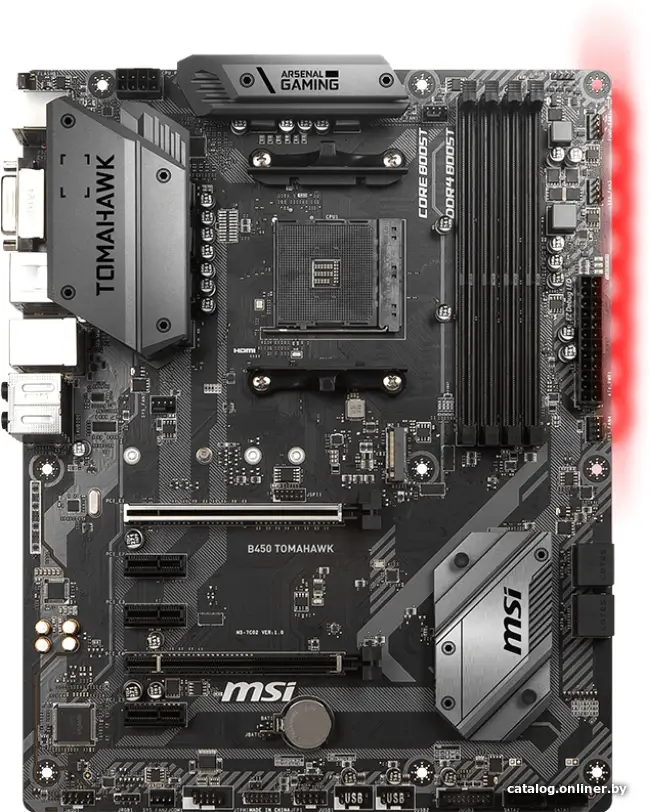 Купить Материнская плата MSI B450 Tomahawk, цена, опт и розница