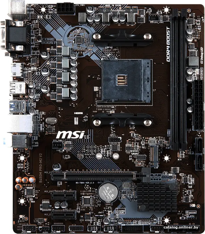 Купить Материнская плата MSI B450M PRO-M2, цена, опт и розница