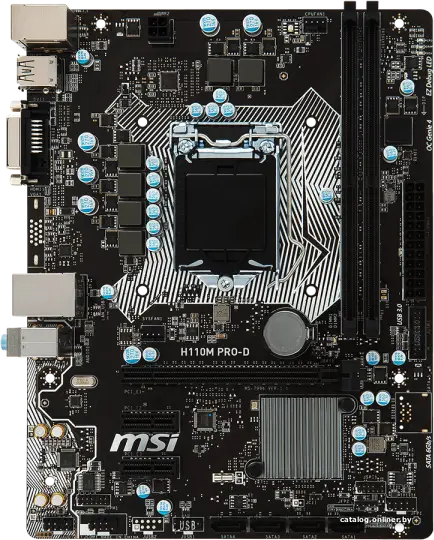 Купить Материнская плата MSI H110M PRO-D, цена, опт и розница