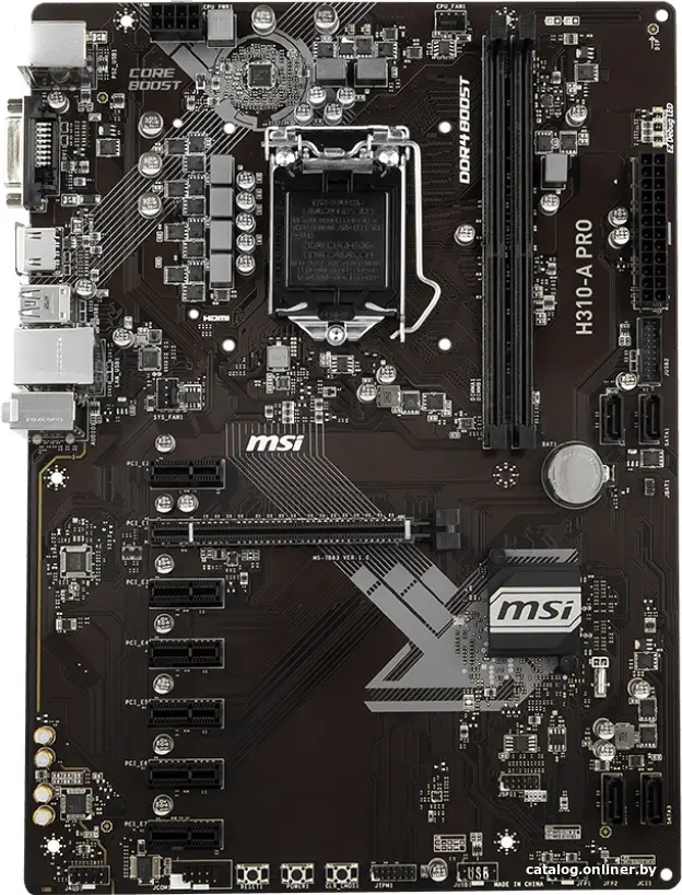 Купить Материнская плата MSI H310-A PRO, цена, опт и розница