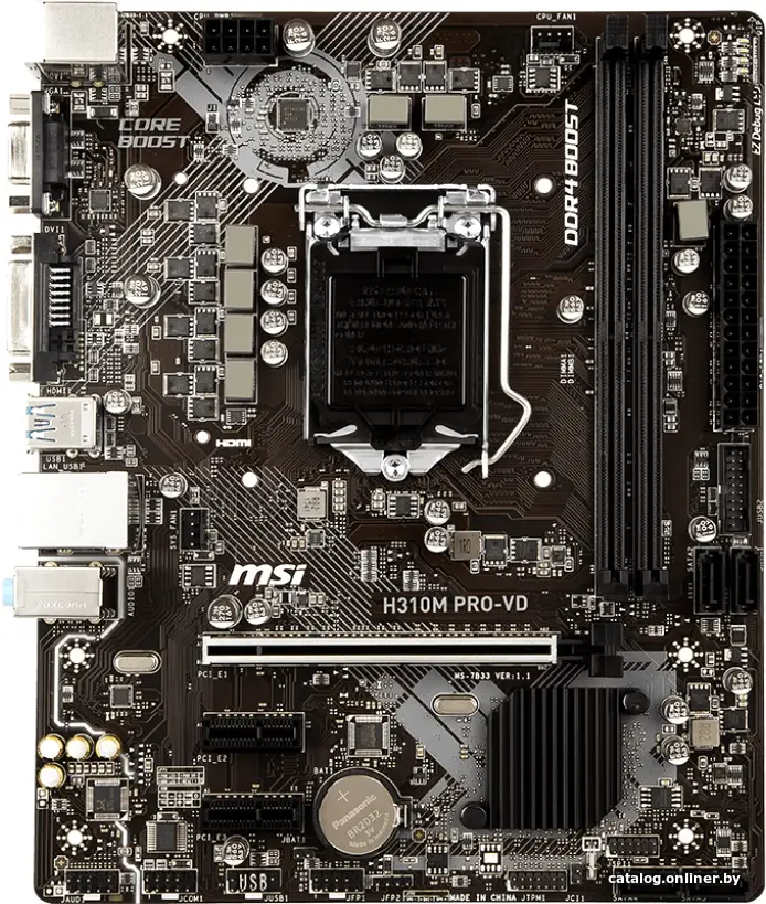 Купить Материнская плата MSI H310M PRO-VD, цена, опт и розница