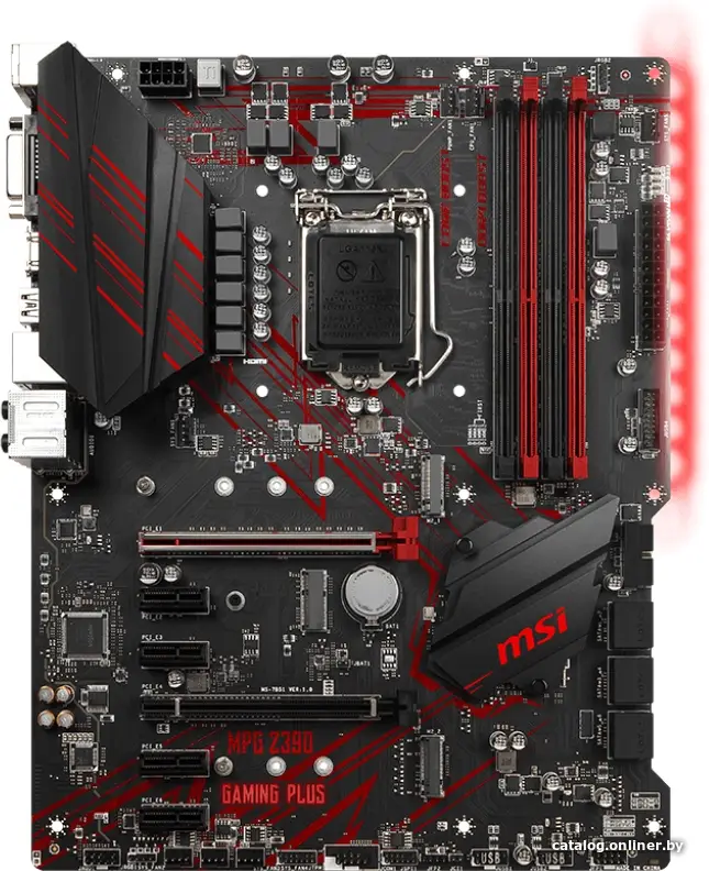 Купить Материнская плата MSI MPG Z390 Gaming Plus, цена, опт и розница