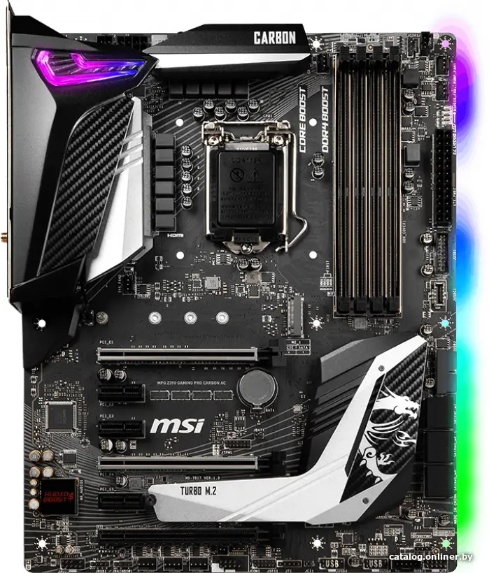 Материнская плата MSI MPG Z390 Gaming Pro Carbon AC