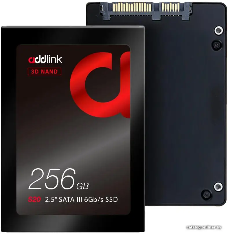 Накопитель SSD Addlink S20 256GB ad256GBS20S3S