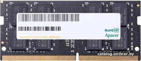 Оперативная память Apacer 8GB DDR4 SODIMM PC4-21300 AS08GGB26CQYBGH