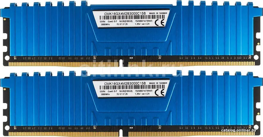 Оперативная память Corsair Vengeance LPX 2x8GB DDR4 PC4-24000 [CMK16GX4M2B3000C15]