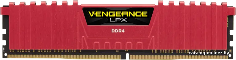 Оперативная память Corsair Vengeance LPX 4GB DDR4 PC4-19200 [CMK4GX4M1A2400C16]