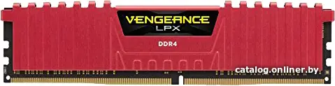 Оперативная память Corsair Vengeance LPX Black 8GB DDR4 PC4-19200 [CMK8GX4M1A2400C16R]