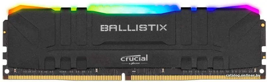 Купить Оперативная память Crucial Ballistix Black 8GB DDR4 PC4-25600 [BL8G32C16U4B], цена, опт и розница