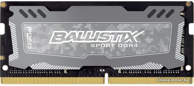 Оперативная память Crucial Ballistix Sport LT 8GB DDR4 SODIMM PC4-19200 BLS8G4S240FSDK