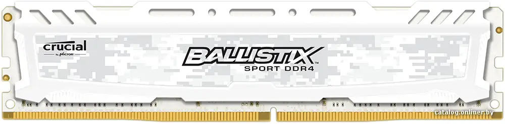 Купить Оперативная память Crucial Ballistix Sport LT White 4GB DDR4 PC4-19200 [BLS4G4D240FSC], цена, опт и розница